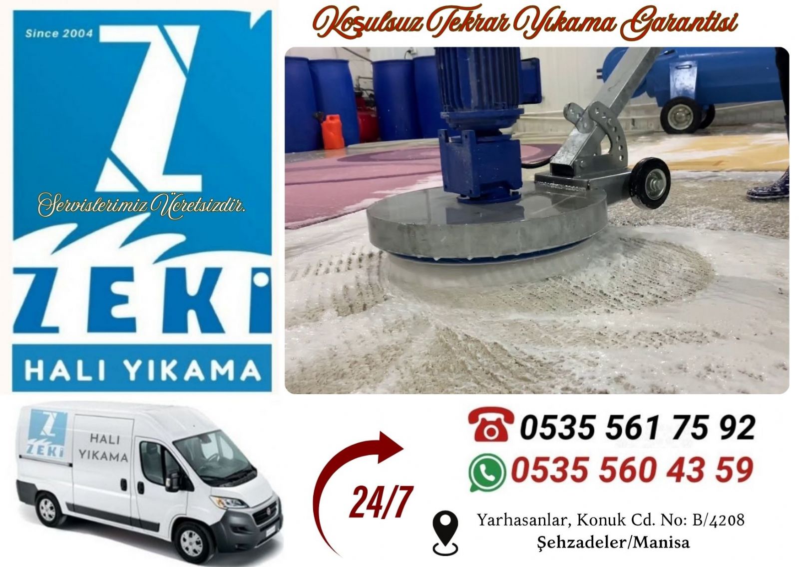 Şehzadeler Halı Yıkama Fiyatları